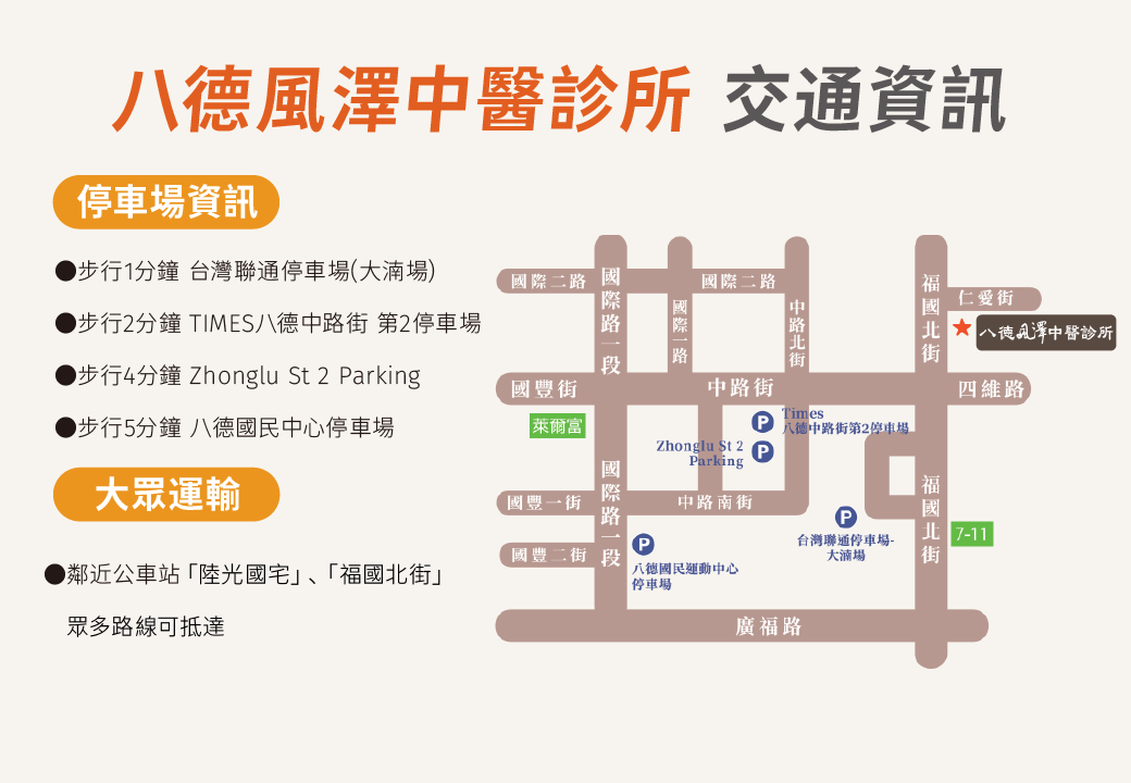 八德風澤停車資訊