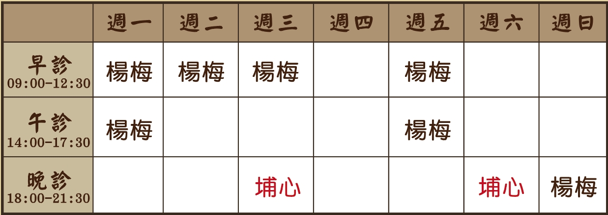卓孟輝醫師10月門診表
