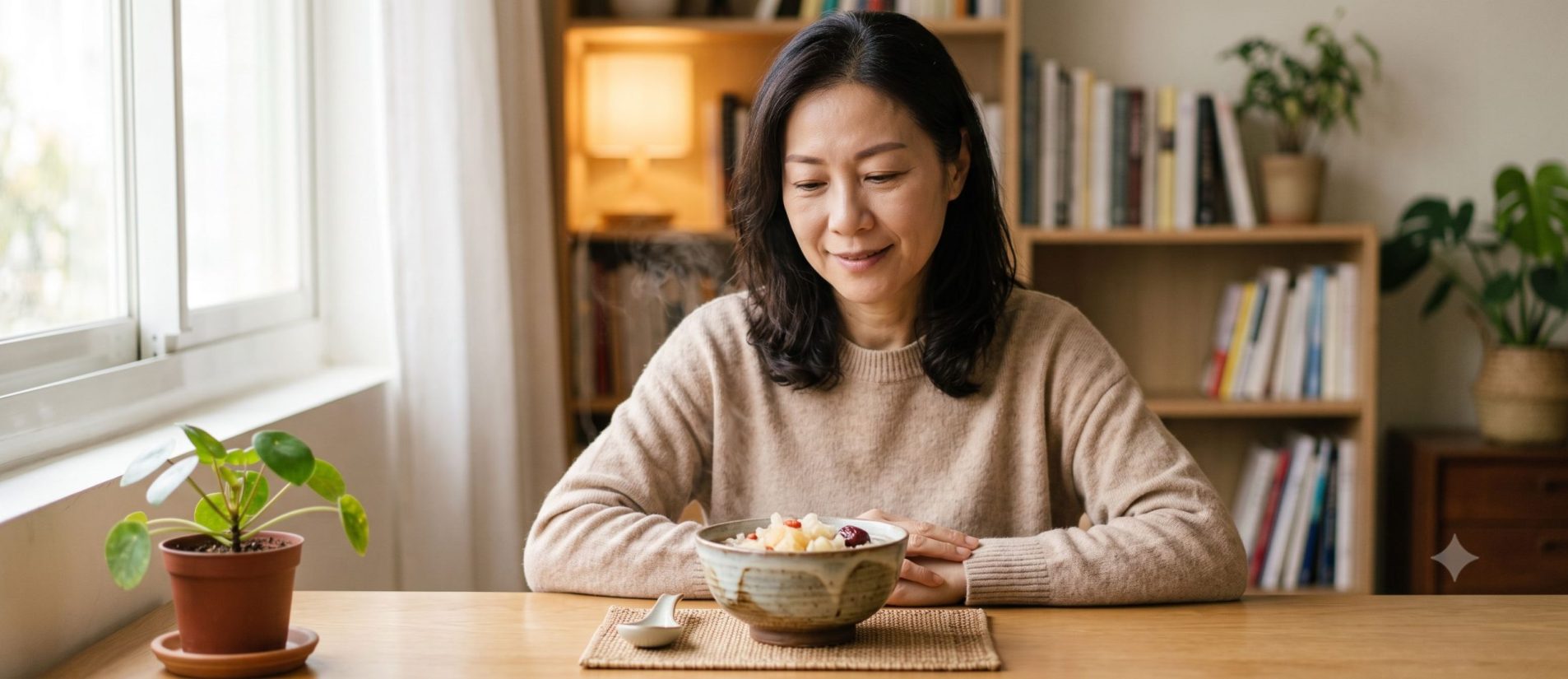 術後配合晚上11點前入睡與滋陰食材飲食，能延長美顏針保養效果。