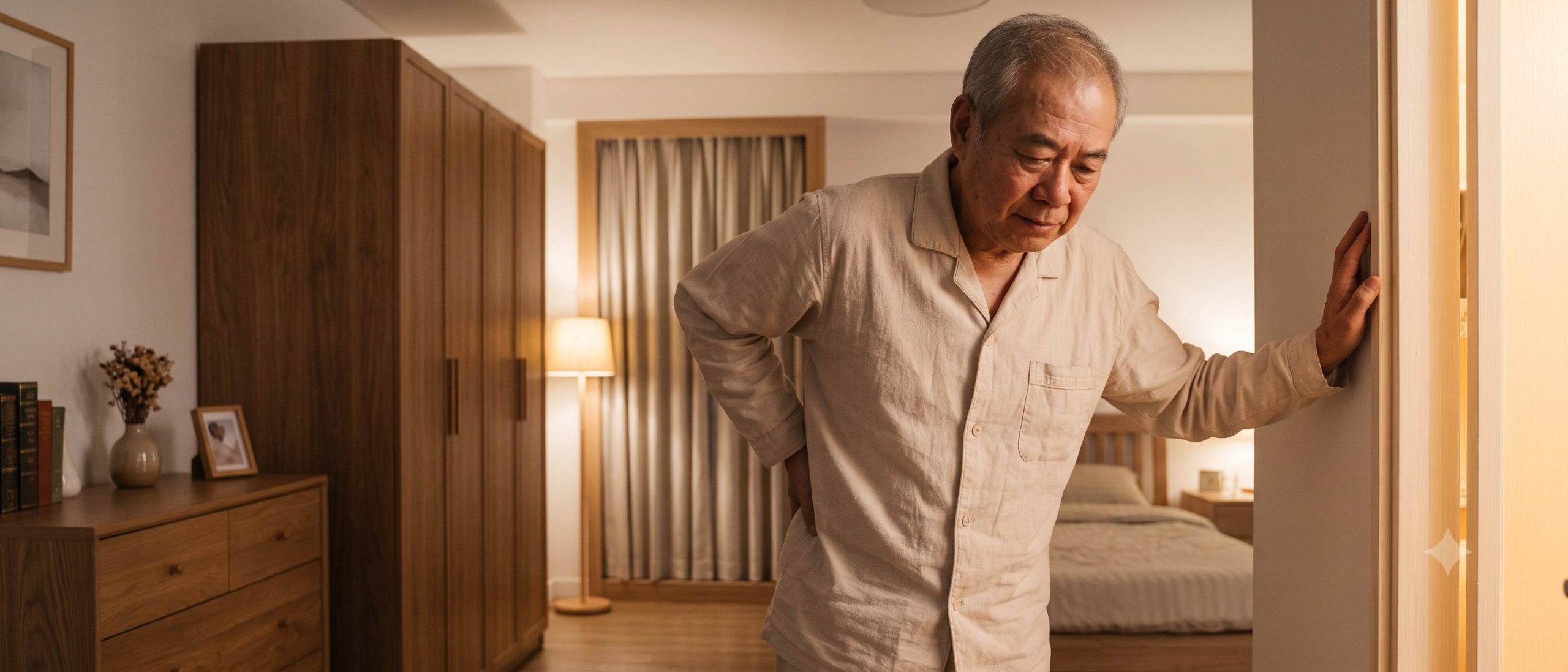 慢性腎臟病常伴隨頻繁夜尿、口乾舌燥與腰痠背痛，許多長者誤以為是正常老化，反而忽略臟腑發出的警訊。